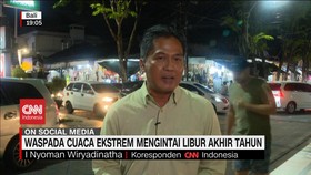 VIDEO: Waspada Cuaca Ekstrem Mengintai Libur Akhir Tahun