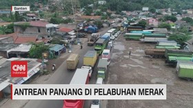 VIDEO: Antrean Panjang di Pelabuhan Merak
