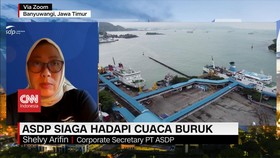 VIDEO: ASDP Siaga Hadapi Cuaca Buruk
