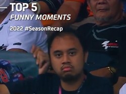 5 Momen Kocak MotoGP 2022, Ada Jogetan Fans Quartararo di Tribun Mandalika