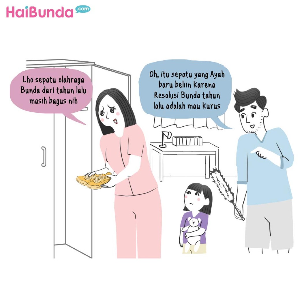 Komik: Resolusi Kok Kamu Dateng Lagi