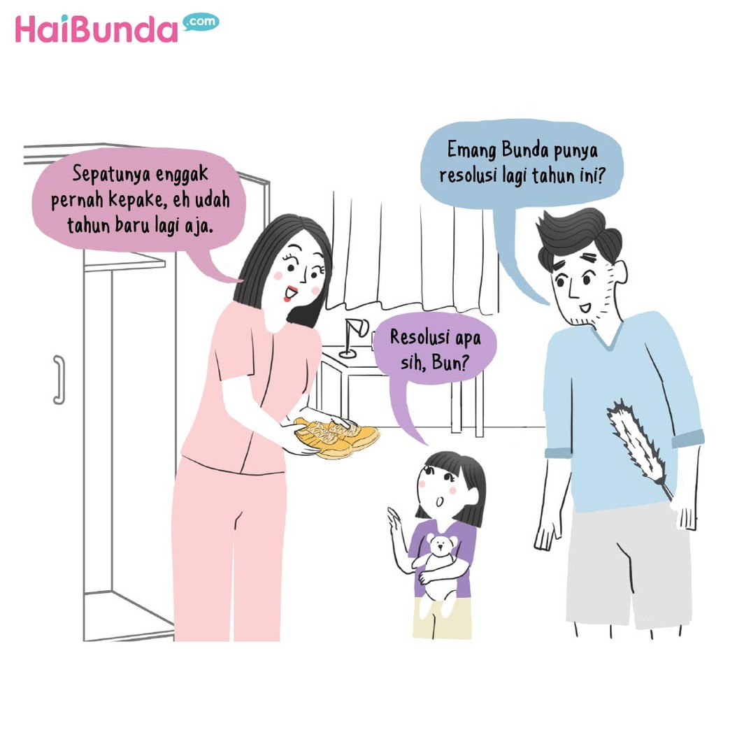 Komik: Resolusi Kok Kamu Dateng Lagi