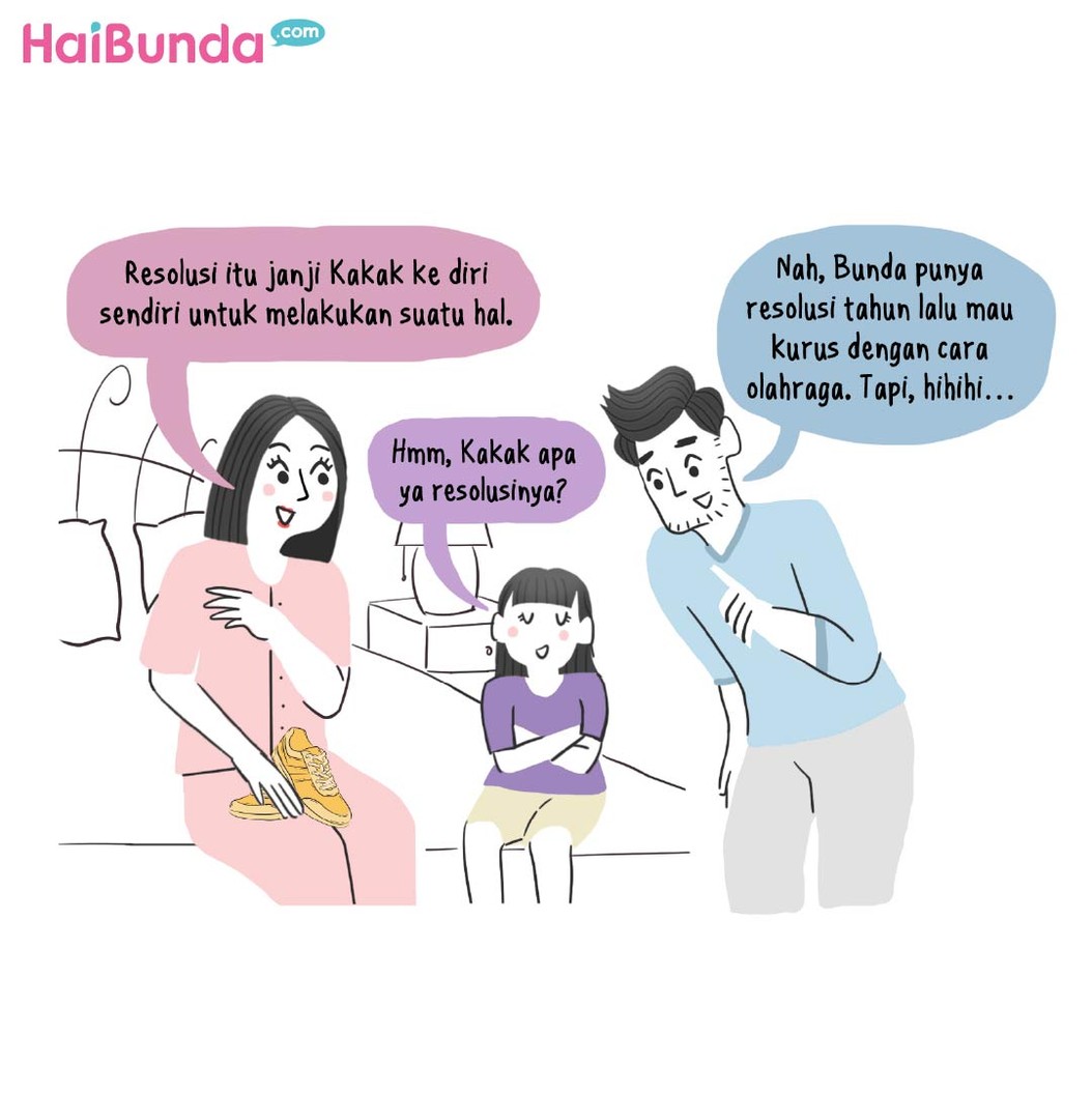 Komik: Resolusi Kok Kamu Dateng Lagi