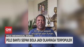 VIDEO: Pele Bantu Sepak Bola Jadi Olahraga Terpopuler