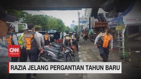 VIDEO: Razia Jelang Pergantian Tahun Baru