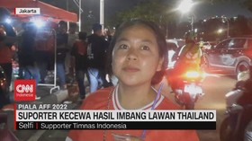 VIDEO: Suporter Kecewa Hasil Imbang Lawan Thailand di Piala AFF