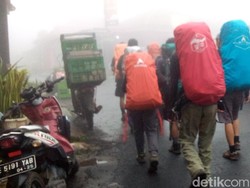 Jelang Tahun Baru 2023, Jalur Palutungan Gunung Ciremai Mulai Dipadati Pendaki