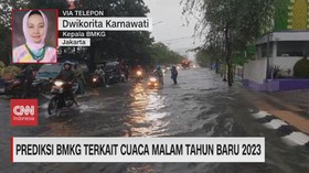 VIDEO: Prediksi BMKG Terkait Cuaca Malam Tahun Baru 2023