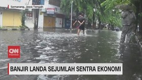 VIDEO: Banjir Landa Sejumlah Sentra Ekonomi