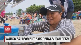 VIDEO: Warga Bali Sambut Baik Pencabutan PPKM