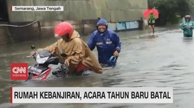 VIDEO: Rumah Kebanjiran, Acara Tahun Baru Batal