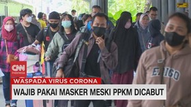 VIDEO: Wajib Pakai Masker Meski PPKM Dicabut