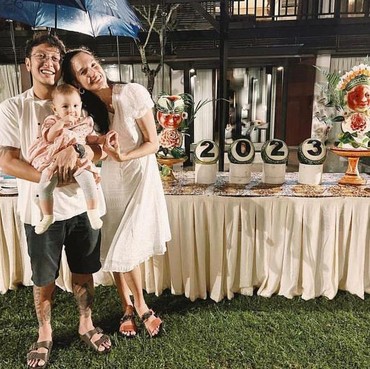 10 Potret Kemeriahan para Artis Tanah Air Sambut Tahun Baru 2023