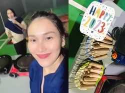 Seru! Ayu Ting Ting BBQ Saikoro hingga Ayam Kampung di Malam Tahun Baru