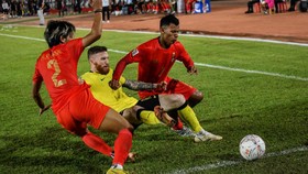 Hasil SEA Games: Tendangan Salto, Myanmar Gasak Kamboja 2-0