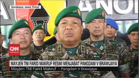 VIDEO: Mayjen TNI Farid Makruf Resmi Jabat Pangdam V Brawijaya