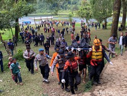 2 Orang Tewas Tenggelam di Situ Gunung Sukabumi saat Family Gathering