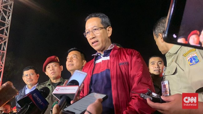 Pj Gubernur DKI Jakarta Heru Budi Hartono optimistis bisa membangun Jakarta selama masa kepemimpinannya di tahun 2023.