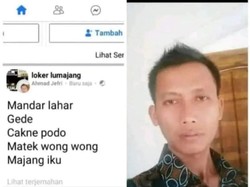 Pria Lumajang Doakan Banyak Warga Meninggal Diterjang Banjir Lahar Semeru