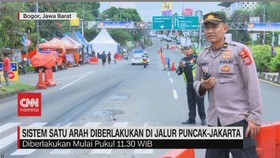 VIDEO: Sistem Satu Arah Diberlakukan Di Jalur Puncak-Jakarta