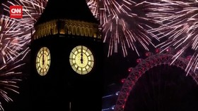 VIDEO: Detik-detik Big Ben London Berdentang Tandai Tahun Baru 2023