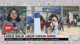 VIDEO: Arus Balik Libur Tahun Baru