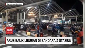 VIDEO: Pergerakan Penumpang di Bandara Soetta Capai 108ribu Orang