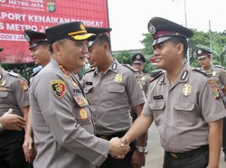 90 Personel Polres Jakbar Naik Pangkat 1 Tingkat di Awal Tahun 2023