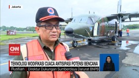 VIDEO: Teknologi Modifikasi Cuaca Antisipasi Potensi Bencana