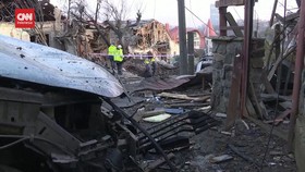 VIDEO: Rusia Serang RS Anak Ukraina Malam Tahun Baru, 2 Orang Tewas