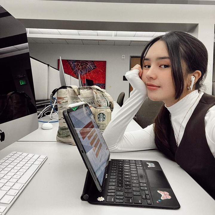 <p>Saat ini ia tengah menimba ilmu di Haworth College of Business, Western Michigan University, Amerika Serikat. Ia mengambil jurusan Bisnis, Bunda. (Foto: Instagram @bebytsabina)</p>