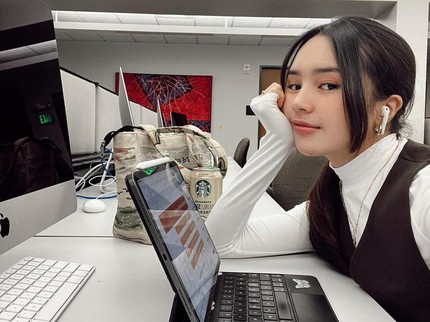 Potret Baby Tsabina yang Tengah Menikmati Asyiknya Kuliah di University of Michigan