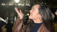 <p>Baru-baru ini, Beby Tsabina juga membagikan potret ketika tengah menikmati malam Tahun Baru 2023 di Central Park, New York. (Foto: Instagram @bebytsabina)</p>