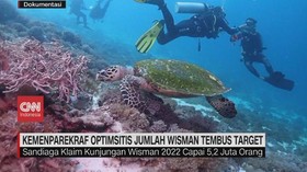 VIDEO: Kemenparkraf Optimis Jumlah Wisman Tembus Target