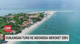 VIDEO: Kunjungan Turis ke Indonesia Meroket 228%