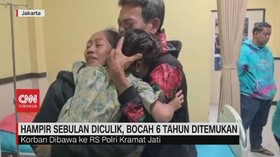 VIDEO: Hampir Sebulan Diculik, Bocah 6 Tahun Ditemukan