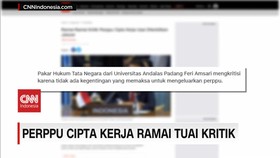 VIDEO: PERPPU Cipta Kerja Ramai Tuai Kritik