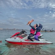 Ria Ricis dan Teuku Ryan Tuai Kecaman karena Ajak Anak Main Jetski Tanpa Pelampung, Netizen: Konten Nomor Satu!
