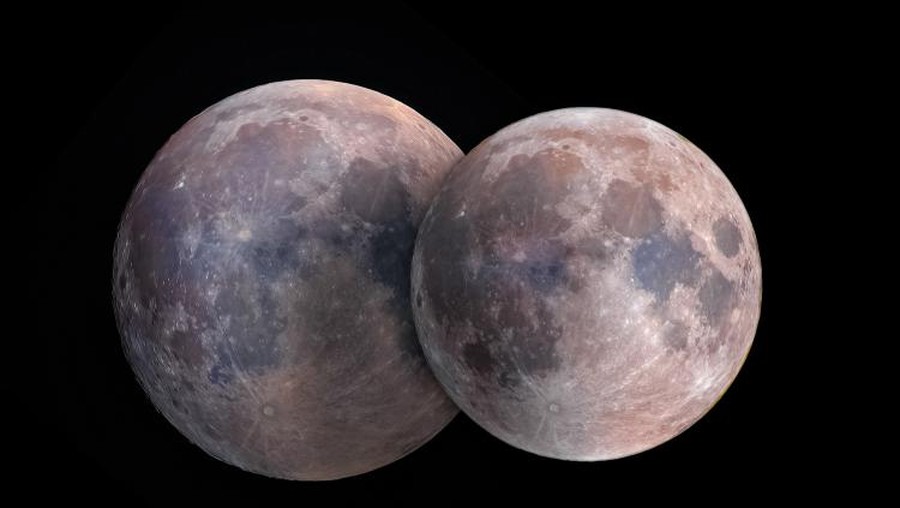 Supermoon-Micromoon Supermoon-Micromoon