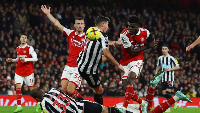 Hasil Liga Inggris: Arsenal Ditahan Imbang Newcastle