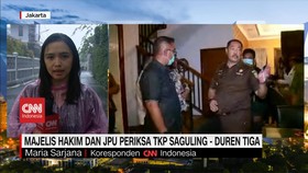 VIDEO: Majelis Hakim dan JPU Periksa TKP Saguling - Duren Tiga