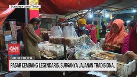 VIDEO: Pasar Kembang Legendaris, Surganya Jajanan Tradisional