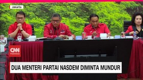 VIDEO: PDIP: Menteri Dari Nasdem Resign Saja