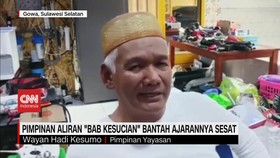 VIDEO: Pimpinan Aliran Bab Kesucian Bantah Ajarannya Sesat