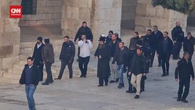 VIDEO: Palestina Kutuk Menteri Israel Datangi Masjid Al Aqsa