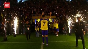 VIDEO: Perkenalan Mewah Ronaldo di Al Nassr, CR7 Ucap Janji Manis