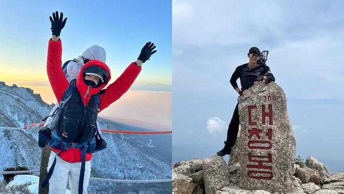 Selebriti Korea yang Hobi Naik Gunung, Seru-seruan Bareng Sahabat Hingga Keluarga! Selebriti Korea yang Hobi Naik Gunung, Seru-seruan Bareng Sahabat Hingga Keluarga!