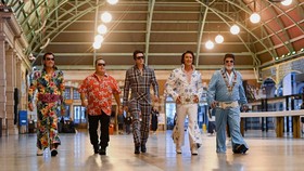 FOTO: Saling Adu Siapa Paling 'Elvis' di Australia