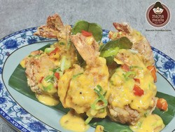 Gurih Creamy Udang Saus Telur Asin Bisa Dicicipi di 5 Tempat Ini