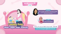Cegah Anak Stunting, Yuk Bunda Simak Feeding Rules dari Dokter Meta Hanindita